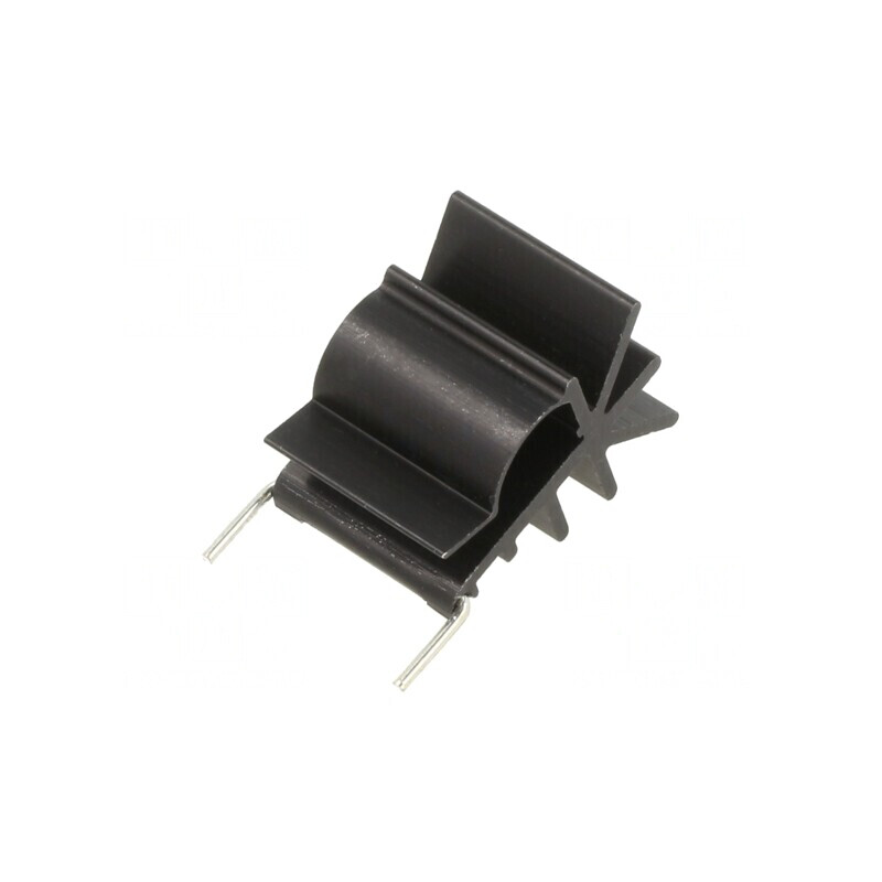 Radiator Negru TO220 20x21x28mm 13K/W | Electronic-mag.ro | Componente Electronice