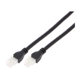 Cablu Mini-Fit Jr mamă 2 PIN 2m 8A PVC 18AWG