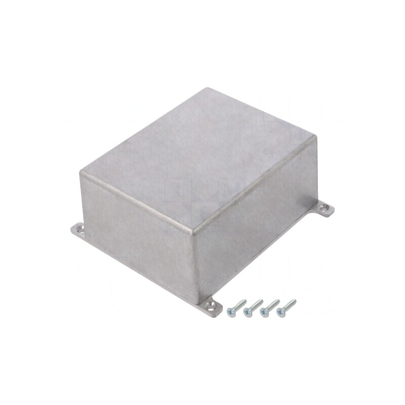 Carcasă ecranare aluminiu natural 93,5x119x56,5 mm | Electronic-mag.ro | Componente Electronice