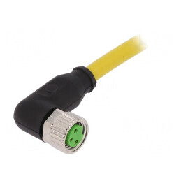Cablu Conectare M8 3 PIN Unghi 3m PVC
