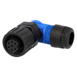 Conector Circular Mufă pe Cablu 7 PIN Mamă | Electronic-mag.ro | Componente Electronice