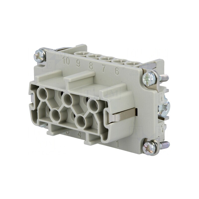 Conector HDC Inserturi Contact Mamă 10P+PE | Electronic-mag.ro | Componente Electronice Conector HDC Inserturi Contact Mamă 10P+PE | Electronic-mag.ro | Componente Electronice