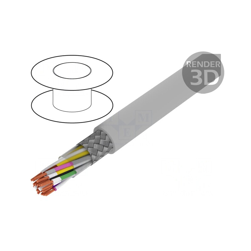 Cablu Ecranat Cupru 10x2x0,5mm2 | Electronic-mag.ro | Componente Electronice Cablu Ecranat Cupru 10x2x0,5mm2 | Electronic-mag.ro | Componente Electronice