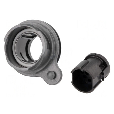 Conector circular soclu tată 10 PIN fără contacte UL94V-0 | Electronic-mag.ro | Componente Electronice