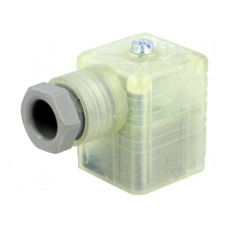 Conector Mamă cu Valvă 18mm PIN 3 Unghi 90° | Electronic-mag.ro | Componente Electronice