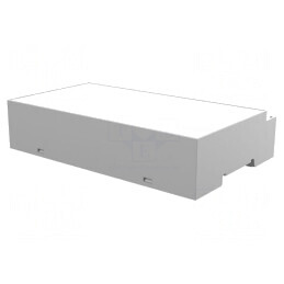Carcasă pentru șină DIN gri 90x142x32mm 8 module | Electronic-mag.ro | Componente Electronice