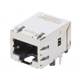 Soclu RJ45 MXMag Ecranat cu Transformator de Separare 8 PIN-uri | Electronic-mag.ro | Componente Electronice