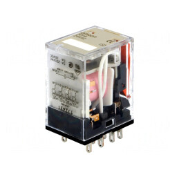 Releu Electromagnetic 4PDT 24VAC 5A | Electronic-mag.ro | Componente Electronice
