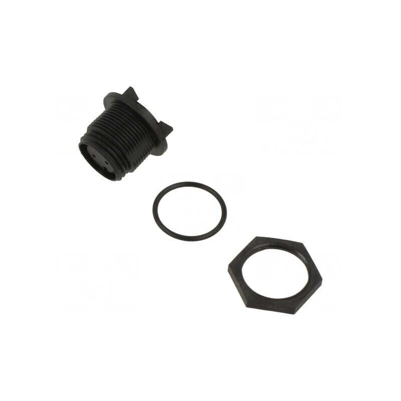 Conector Circular Soclu Mamă 2 PIN IP68 250V | Electronic-mag.ro | Componente Electronice