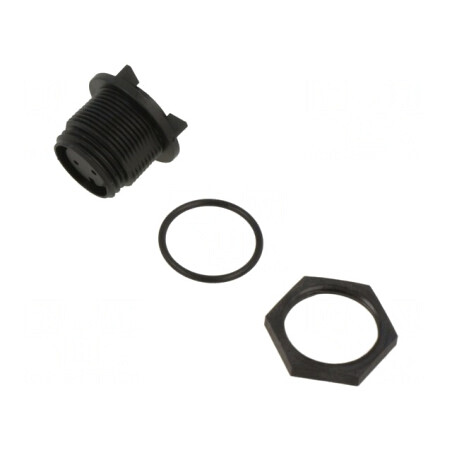 Conector Circular Soclu Mamă 2 PIN IP68 250V | Electronic-mag.ro | Componente Electronice