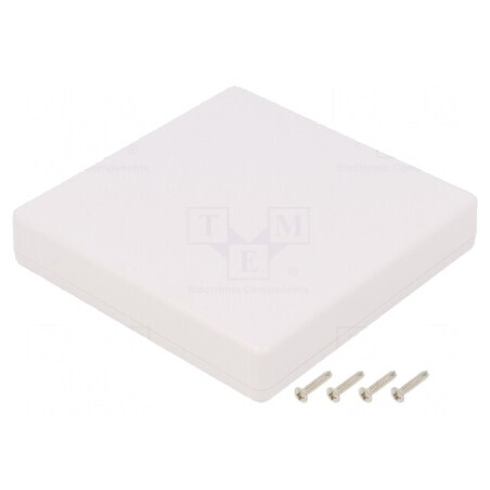 Carcasă Universală ABS Albă 125x125x25mm IP40 | Electronic-mag.ro | Componente Electronice