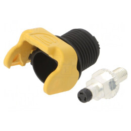 Soclu alimentare DC Han S 120 tată rotativ | Electronic-mag.ro | Componente Electronice