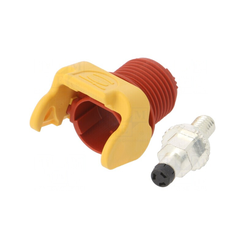 Soclu alimentare DC rotativ Han S 120 tată 1 PIN | Electronic-mag.ro | Componente Electronice