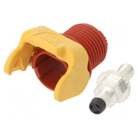 Soclu alimentare DC rotativ Han S 120 tată 1 PIN | Electronic-mag.ro | Componente Electronice
