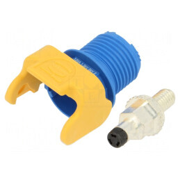 Soclu Alimentare DC Han S 120 Tată Rotativ | Electronic-mag.ro | Componente Electronice