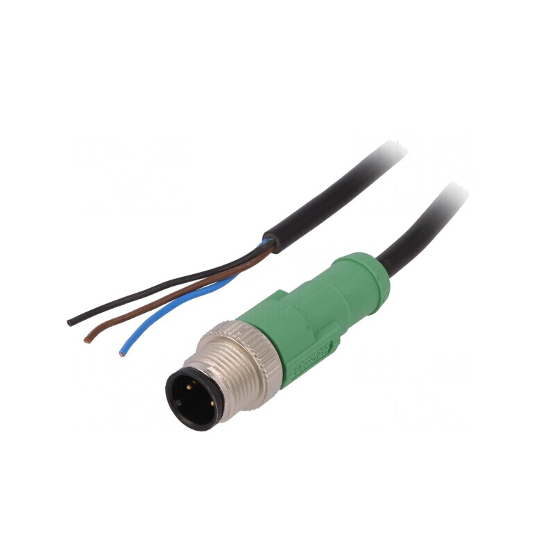 Cablu de Conectare M12 1,5m 250VAC 4A PVC | Electronic-mag.ro | Componente Electronice