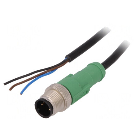 Cablu de Conectare M12 1,5m 250VAC 4A PVC | Electronic-mag.ro | Componente Electronice