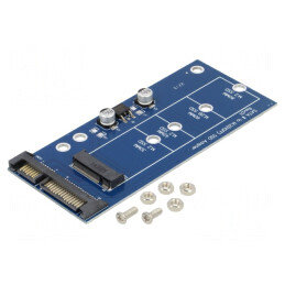 Convertor Serial ATA la M.2 SATA Cablexpert | Electronic-mag.ro | Componente Electronice
