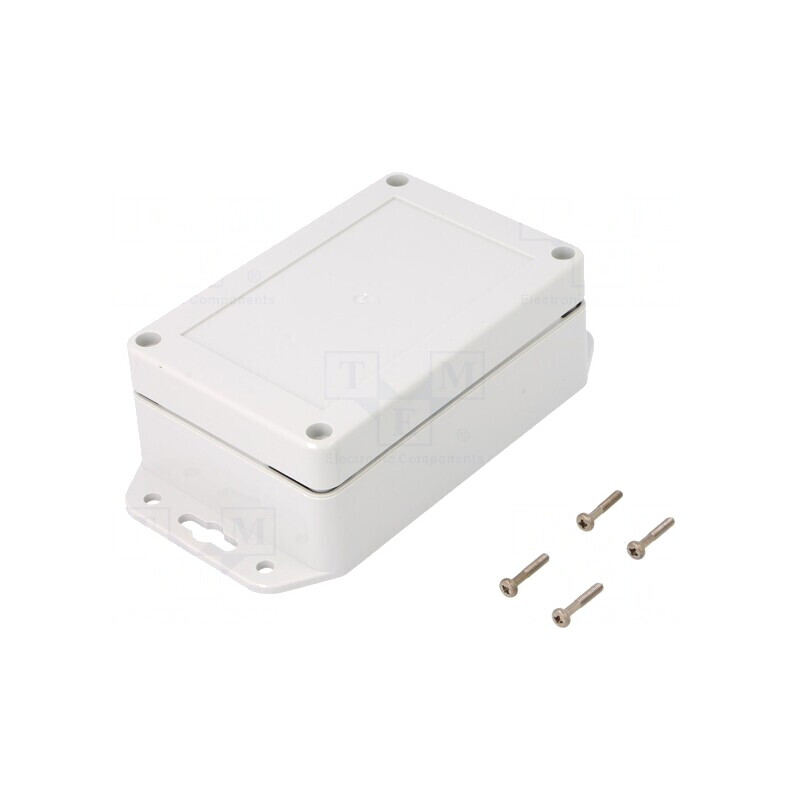 Carcasă Universală ABS Gri Deschis 80x120x45mm | Electronic-mag.ro | Componente Electronice