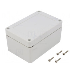 Carcasă Universală 80x120x60mm cu Bucșă din Alamă | Electronic-mag.ro | Componente Electronice