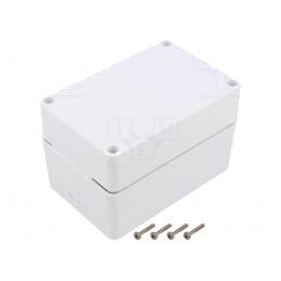 Carcasă universală 120x80x75mm cu bucşă din alamă | Electronic-mag.ro | Componente Electronice