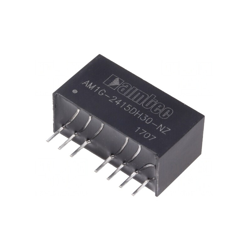 Convertor DC/DC 1W 18-36V la 15V/-15V SIP8 | Electronic-mag.ro | Componente Electronice