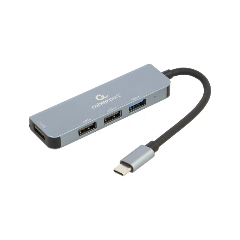 Hub USB 4 Porturi USB A și USB C Gri 0.12m | Electronic-mag.ro | Componente Electronice Hub USB 4 Porturi USB A și USB C Gri 0.12m | Electronic-mag.ro | Componente Electronice