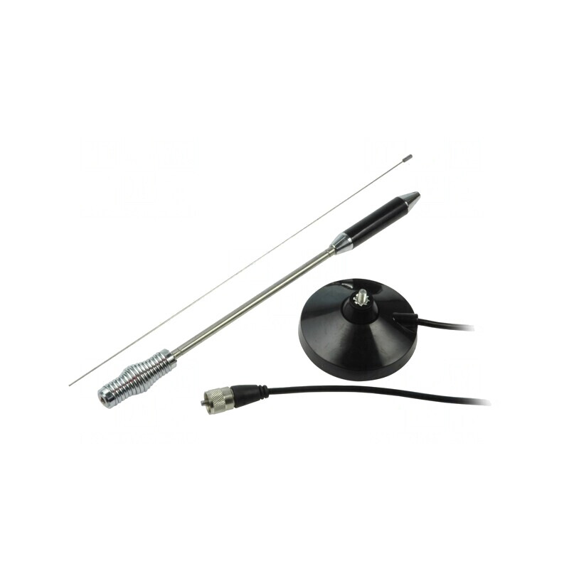 Antenă CB Farun JBA 230 cu Magnet 0,65m 100W | Electronic-mag.ro | Componente Electronice