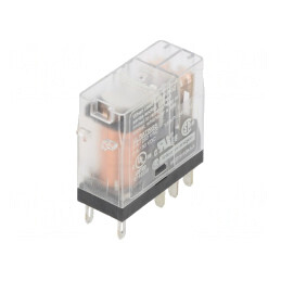 Releu Electromagnetic 220VAC 5A DPDT cu Soclu | Electronic-mag.ro | Componente Electronice