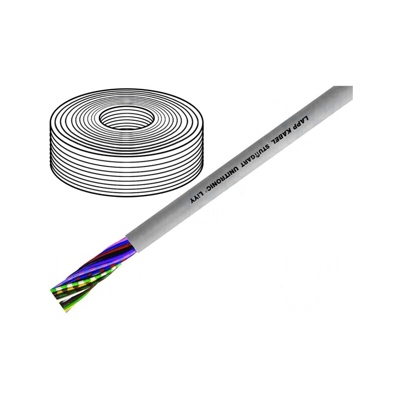 Cablu UNITRONIC LiYY 25x0,75mm² neecranat 500V gri | Electronic-mag.ro | Componente Electronice Cablu UNITRONIC LiYY 25x0,75mm² neecranat 500V gri | Electronic-mag.ro | Componente Electronice