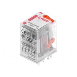 Releu Electromagnetic 4PDT 24VAC 6A | Electronic-mag.ro | Componente Electronice