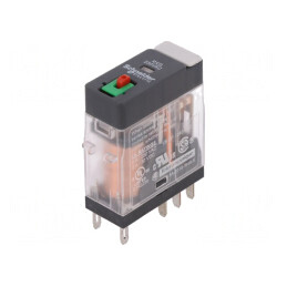 Releu Electromagnetic DPDT 230V 5A Soclu | Electronic-mag.ro | Componente Electronice