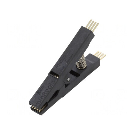 Clips de Măsurare Negru Aurit pentru SO8/SOIC8/SOJ8 10mm 150°C | Electronic-mag.ro | Componente Electronice