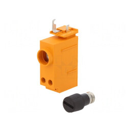 Transformator Piste 1 0,2-6mm2 Portocaliu 250V | Electronic-mag.ro | Componente Electronice