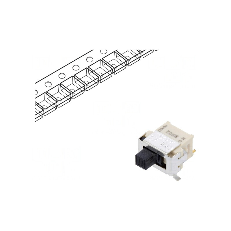 Comutator Glisant SPDT OFF-ON 0,4A 20V | Electronic-mag.ro | Componente Electronice