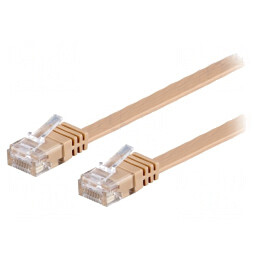 Patch Cord UTP Cat6 20m Maro Deschis | Electronic-mag.ro | Componente Electronice