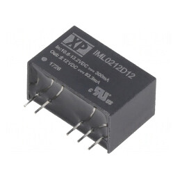 Convertor DC/DC 2W 12V/12V Negativ | Electronic-mag.ro | Componente Electronice