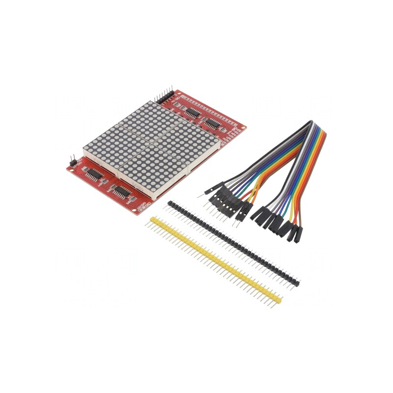 Afișaj LED 16x16 Roșu 5VDC Matrice | Electronic-mag.ro | Componente Electronice