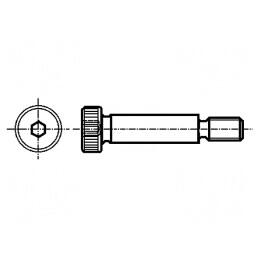 Șurub oțel M16 HEX 10mm 22mm filet | Electronic-mag.ro | Componente Electronice