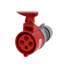 Conector alimentare AC trifazat 32A 400VAC IP44 | Electronic-mag.ro | Componente Electronice