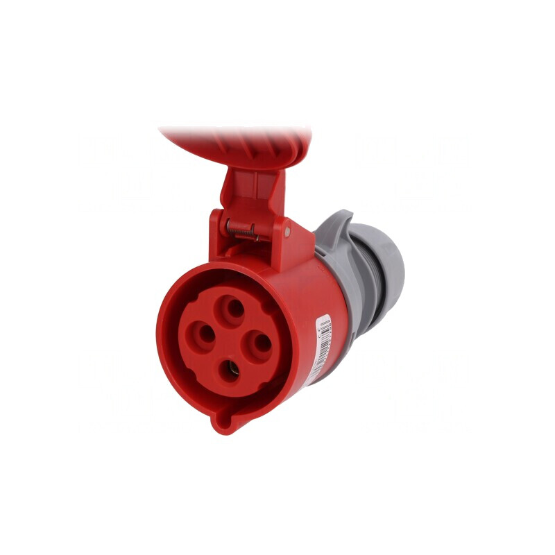 Conector alimentare AC trifazat 32A 400VAC IP44 | Electronic-mag.ro | Componente Electronice