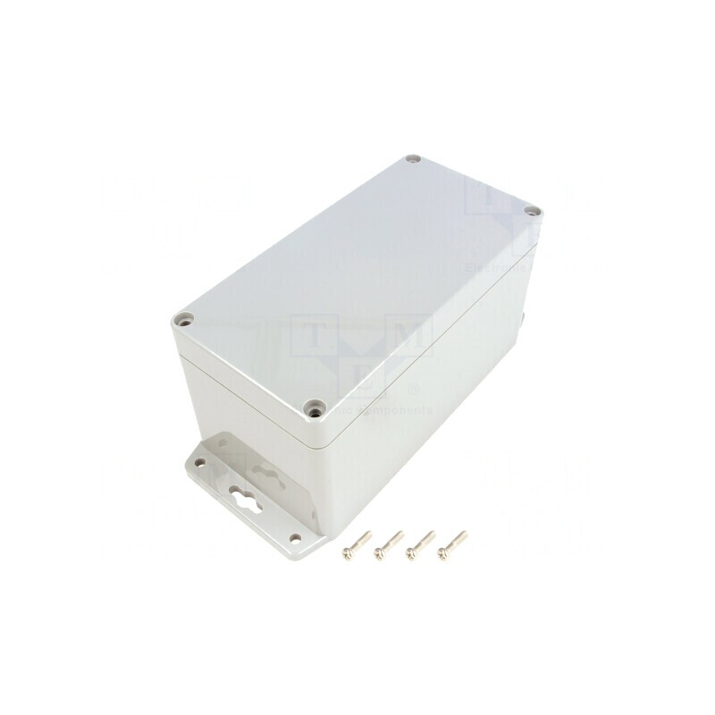 Carcasă universală 80x160x85mm cu lame de fixare | Electronic-mag.ro | Componente Electronice