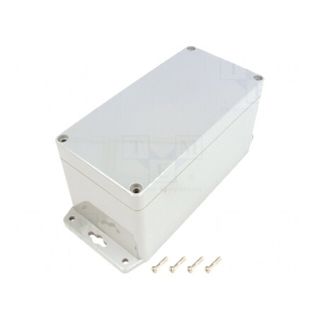 Carcasă universală 80x160x85mm cu lame de fixare | Electronic-mag.ro | Componente Electronice