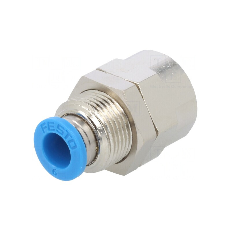 Racord Push-In Filetat Alamă Nichelată 0.95-6 Bar | Electronic-mag.ro | Componente Electronice