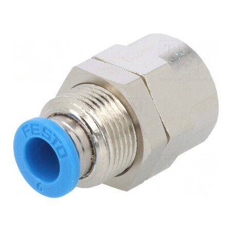 Racord Push-In Filetat Alamă Nichelată 0.95-6 Bar | Electronic-mag.ro | Componente Electronice
