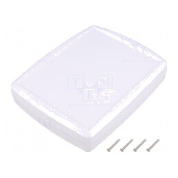Carcasă Universală Albă IP67 IK09 144x184x38mm ABS | Electronic-mag.ro | Componente Electronice