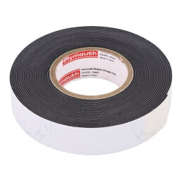 Bandă electroizolantă neagră 19mm x 9,1m | Electronic-mag.ro | Componente Electronice
