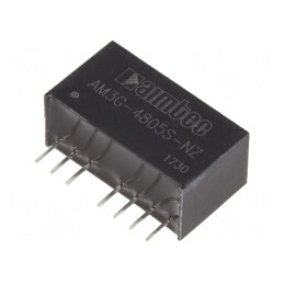 Convertor DC/DC 3W 36-75V la 5V 600mA SIP8 | Electronic-mag.ro | Componente Electronice