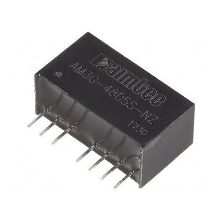 Convertor DC/DC 3W 36-75V la 5V 600mA SIP8 | Electronic-mag.ro | Componente Electronice