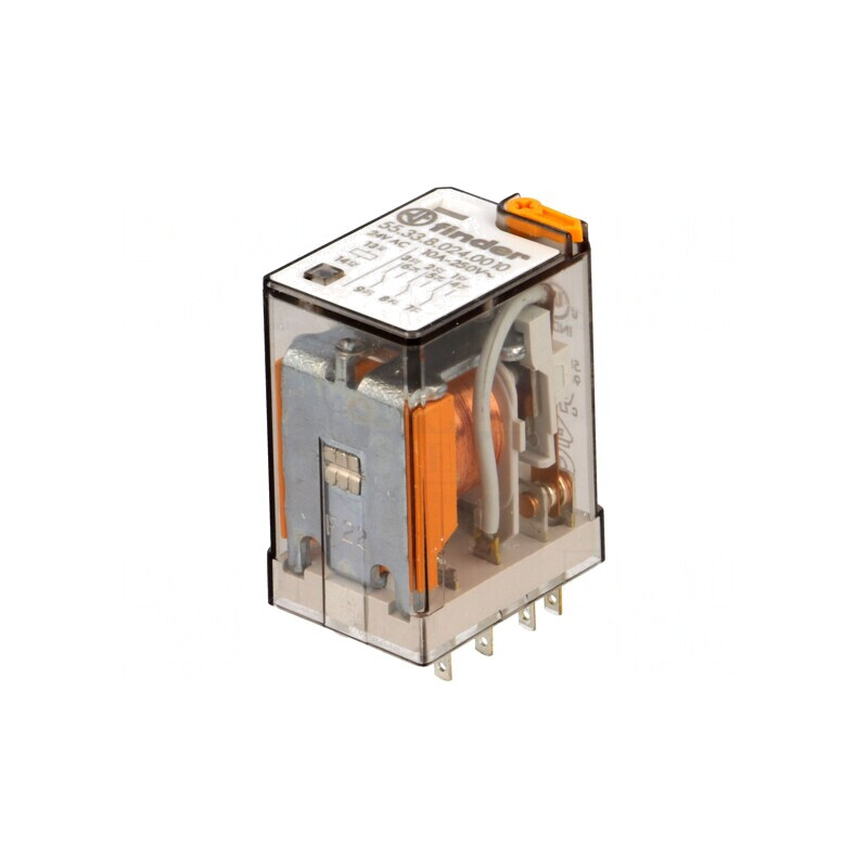 Releu Electromagnetic 3PDT 24VAC 20A | Electronic-mag.ro | Componente Electronice Releu Electromagnetic 3PDT 24VAC 20A | Electronic-mag.ro | Componente Electronice